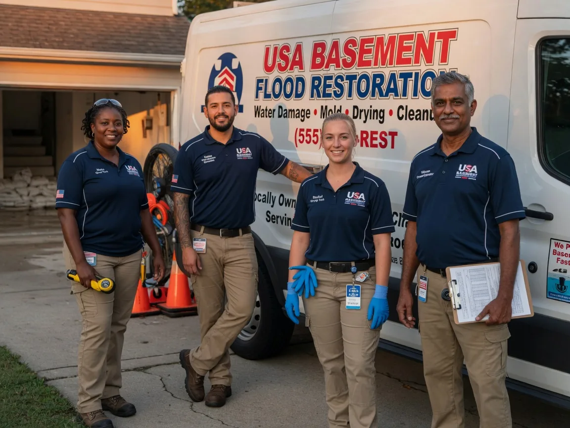 Basement Flood Cleanup company in Rothschild, WI